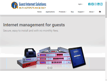 Tablet Screenshot of guest-internet.com